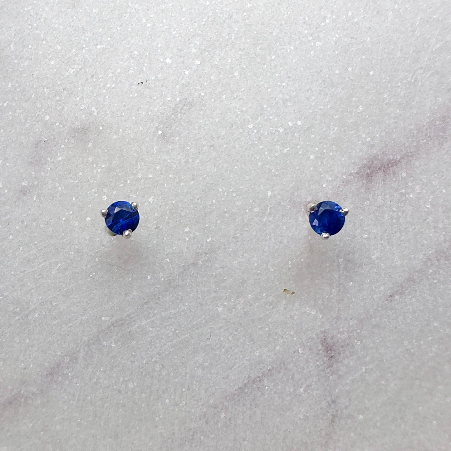 Gemstone Stud Earring: 3 Prong ‘Cocktail’ Style Setting